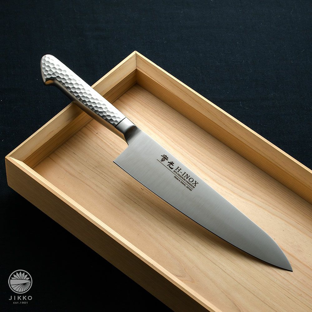 牛刀 モナカ ツバ付 牛刀 240mm 包丁の販売 堺包丁の實光刃物 公式 牛刀 モナカ ツバ付 牛刀 240mm 包丁の販売 堺包丁の實光刃物 公式
