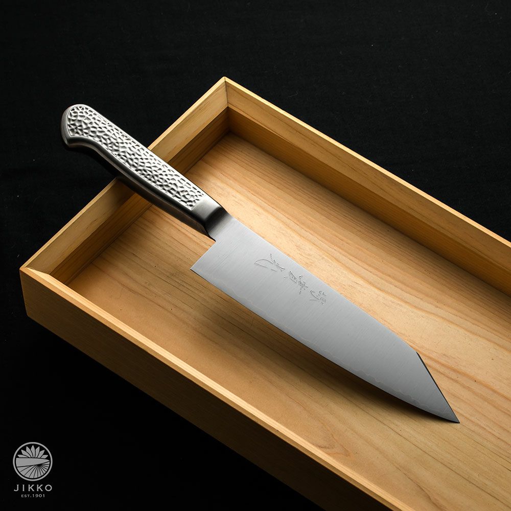 鱗 RIN 切付 三徳包丁【VG10】 | 包丁通販なら明治33年創業の大阪 堺の