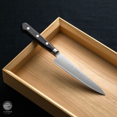 實光刃物 JIKKO ペティナイフ PM2 のぞかせる 150mm 天然砥石