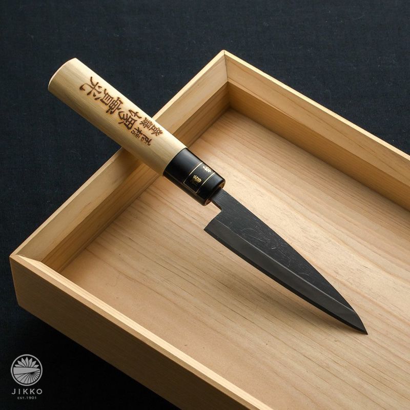 實光刃物　青鋼2号 貝裂包丁 實光刃物 青鋼2号 貝裂包丁