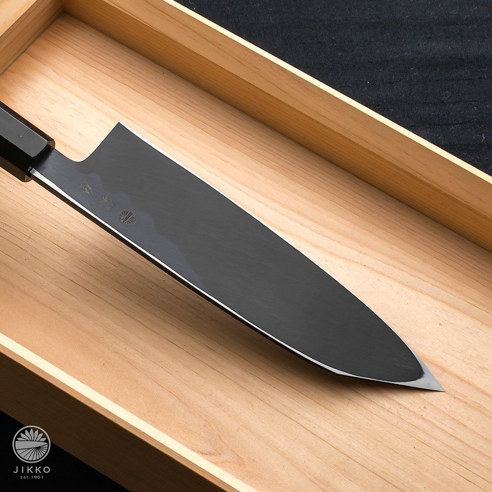 片刃三徳 万能片刃包丁|堺包丁の通販 實光刃物(じっこうはもの) 明治33年創業の包丁専門店