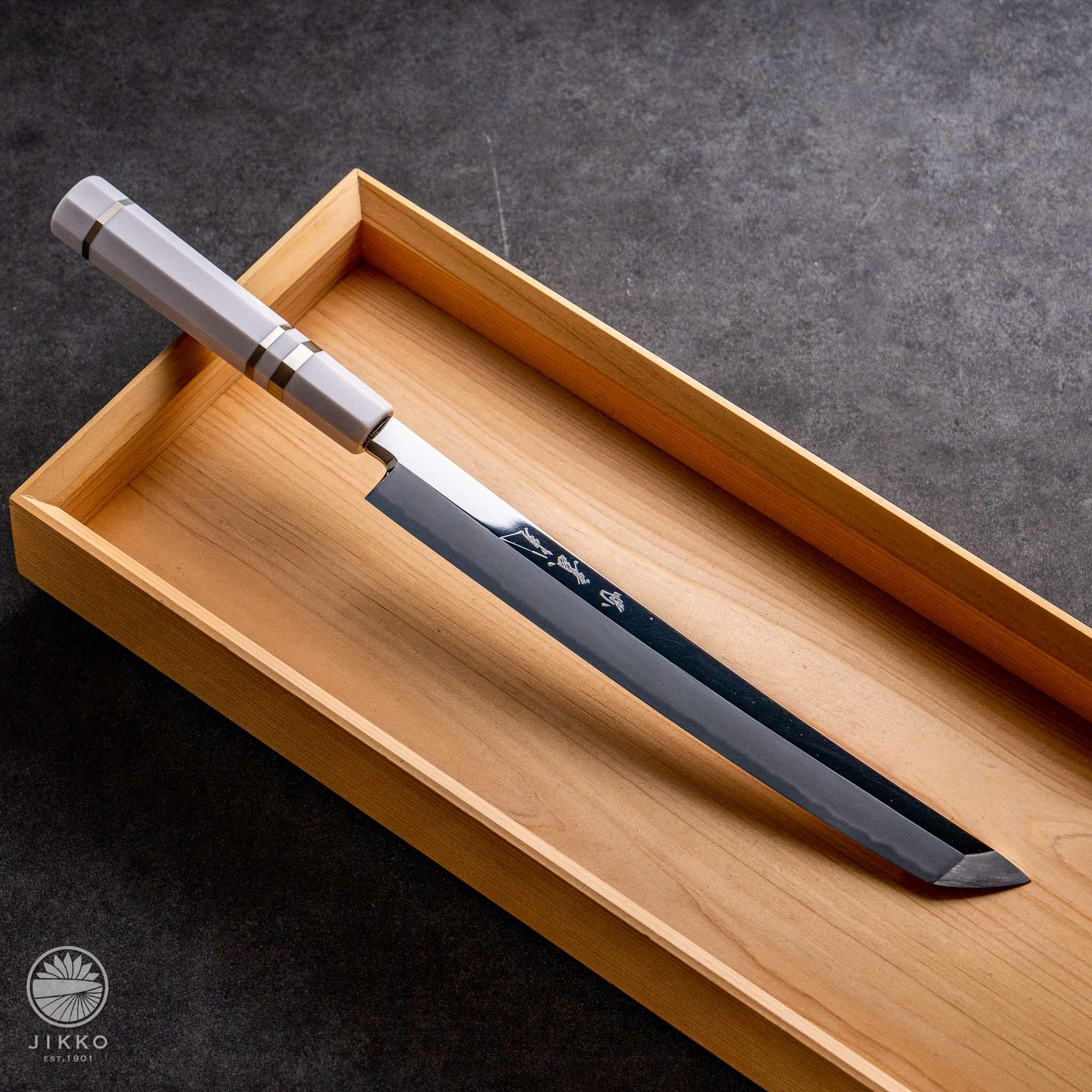 刺身（柳刃）先丸 和包丁／片刃包丁｜堺包丁の通販 實光刃物(じっこう